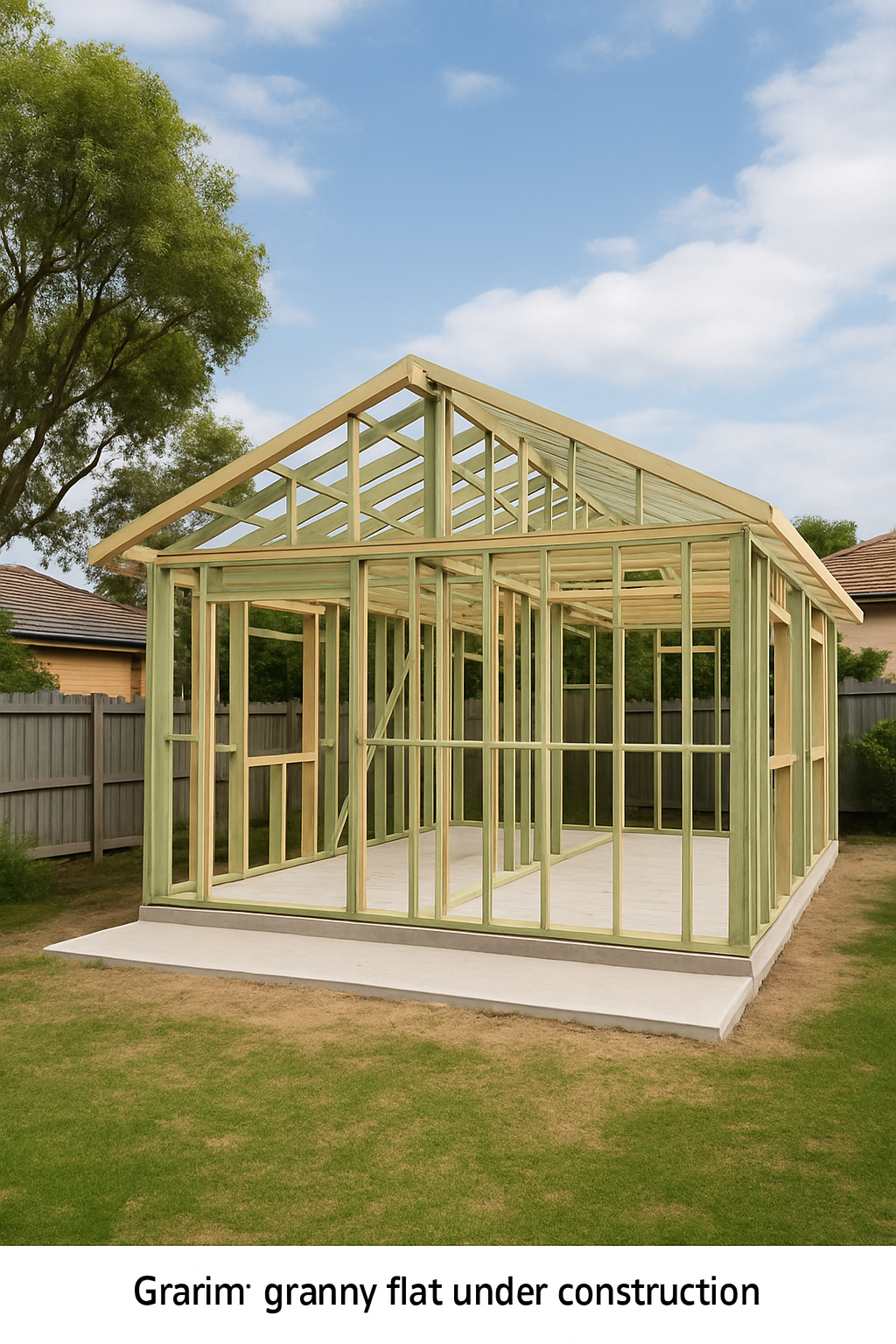 Granny Flat Builds — What to Lock In on Day One